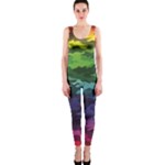 Rainbow Camouflage One Piece Catsuit