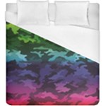 Rainbow Camouflage Duvet Cover (King Size)