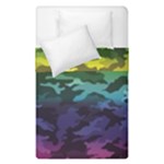 Rainbow Camouflage Duvet Cover Double Side (Single Size)