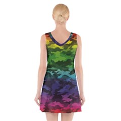 V-Neck Sleeveless Dress 