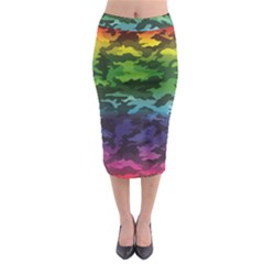 Midi Pencil Skirt 