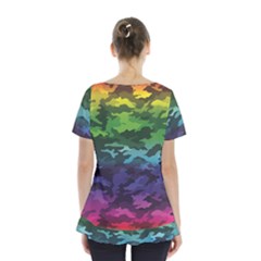 Skirt Hem Sports Top 