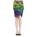 Midi Wrap Pencil Skirt 