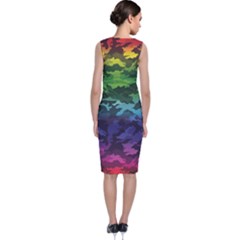 Sleeveless Velvet Midi Dress 