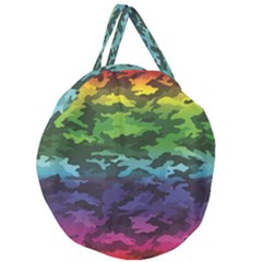 Giant Round Zipper Tote 