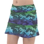 Rainbow Camouflage Tennis Skirt