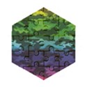 Wooden Puzzle Hexagon 