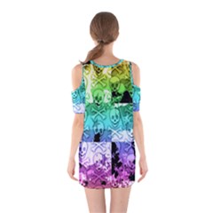 Shoulder Cutout One Piece Dress 
