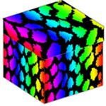 Rainbow Leopard Storage Stool 12 