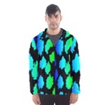 Rainbow Leopard Men s Hooded Windbreaker