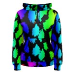 Rainbow Leopard Women s Pullover Hoodie
