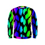 Rainbow Leopard Kids  Sweatshirt