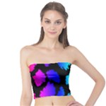 Rainbow Leopard Tube Top