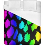 Rainbow Leopard Duvet Cover (California King Size)