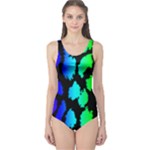 Rainbow Leopard One Piece Swimsuit