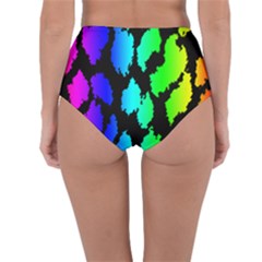 Reversible High-Waist Bikini Bottoms 