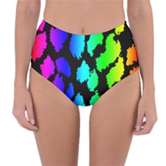 Reversible High-Waist Bikini Bottoms 