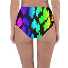 Reversible High-Waist Bikini Bottoms 