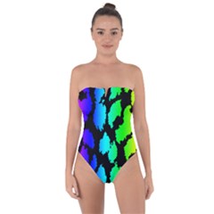 Tie Back One Piece Swimsuit 