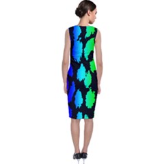 Sleeveless Velvet Midi Dress 
