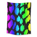 Rainbow Leopard Medium Tapestry