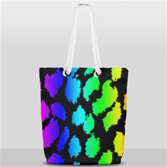 Full Print Rope Handle Tote (Small) 
