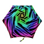 Rainbow Tiger Mini Folding Umbrella