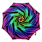 Rainbow Tiger Hook Handle Umbrella (Medium)