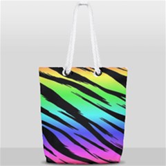 Full Print Rope Handle Tote (Small) 