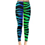 Rainbow Zebra Leggings 