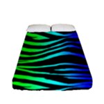 Rainbow Zebra Fitted Sheet (Full/ Double Size)