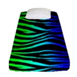 Rainbow Zebra Fitted Sheet (Single Size)
