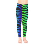 Rainbow Zebra Kids  Legging