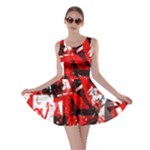Red Graffiti Skater Dress