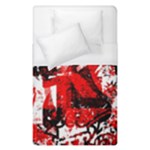 Red Graffiti Duvet Cover (Single Size)