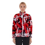 Red Graffiti Winter Jacket
