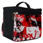 Red Graffiti Make Up Travel Bag (Small)
