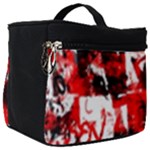 Red Graffiti Make Up Travel Bag (Big)