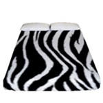 Zebra Pattern Fitted Sheet (Queen Size)