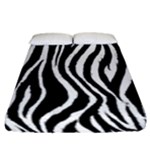 Zebra Pattern Fitted Sheet (California King Size)