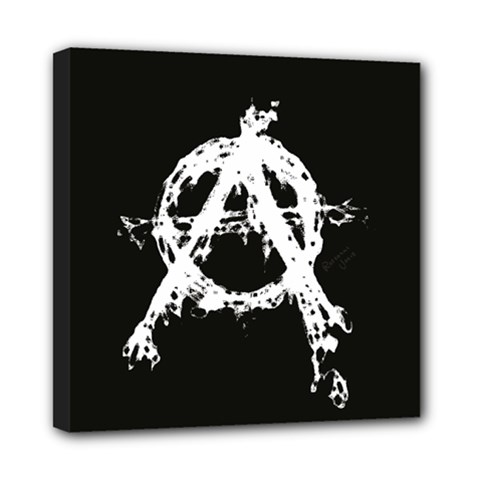 Anarchy Mini Canvas 8  x 8  (Stretched) from ArtsNow.com