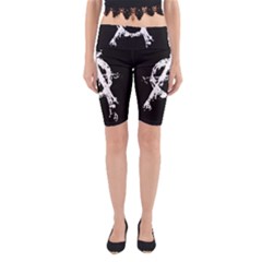 Anarchy Yoga Cropped Leggings from ArtsNow.com