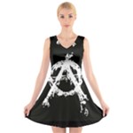 Anarchy V-Neck Sleeveless Dress