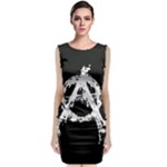 Anarchy Sleeveless Velvet Midi Dress