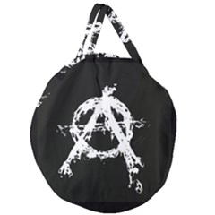 Giant Round Zipper Tote 