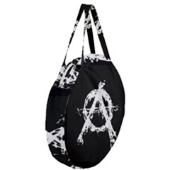 Giant Round Zipper Tote 