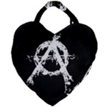Anarchy Giant Heart Shaped Tote