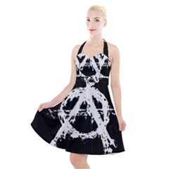 Halter Party Swing Dress  