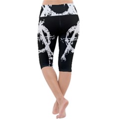 Lightweight Velour Cropped Yoga Leggings 
