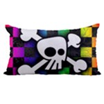 Checker Rainbow Skull Samsung Galaxy Note 4 Case (White)